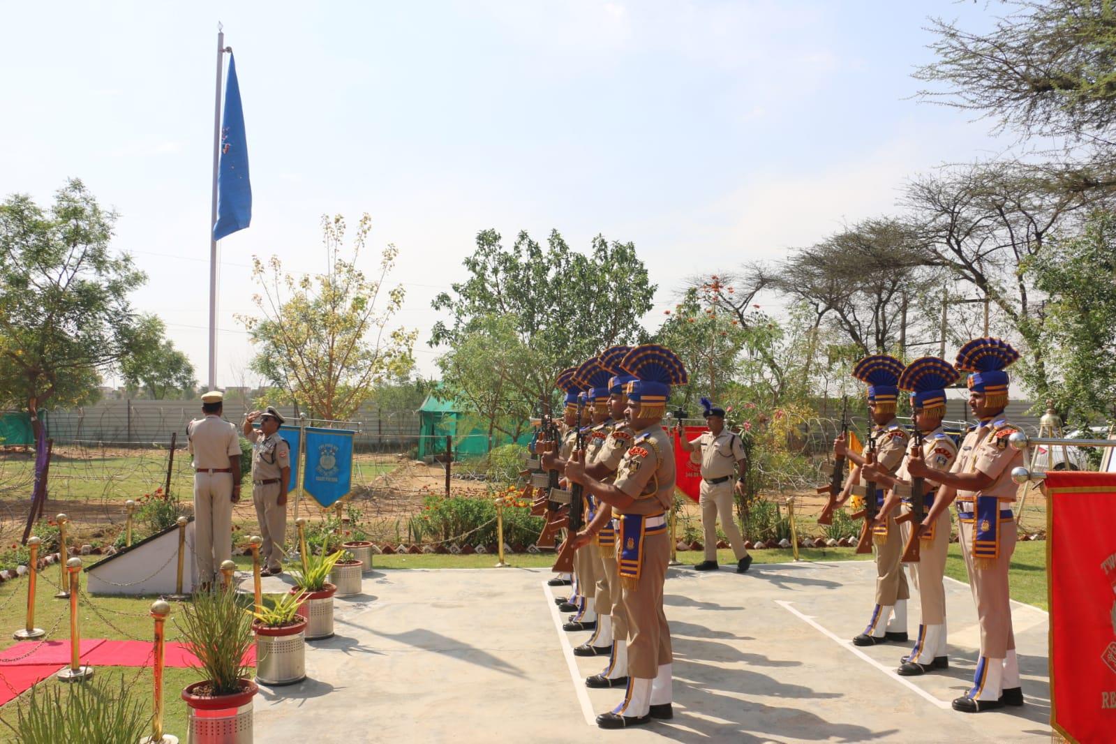  Celebrated Valour Day at Rajasthan sector Hqr CRPF